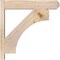Ekena Millwork Westlake Smooth Craftsman Outlooker, Douglas Fir, 5 1/2"W x 24"D x 24"H OUT06X24X24WTL04SDF - alternate 2
